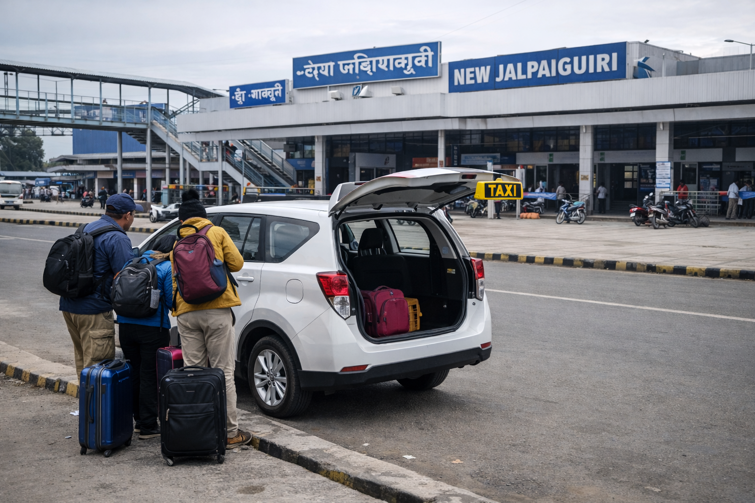 NJP Railway Station to Gangtok Taxi Fare & Booking | Private Cab Service